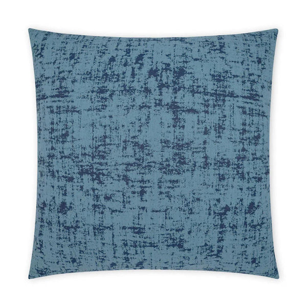 Outdoor Bluff Pillow - Blue Outdoor Pillows LOOMLAN By D.V. Kap