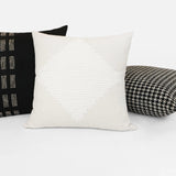 Outdoor Boundary Pillow - Onyx Outdoor Pillows LOOMLAN By D.V. Kap