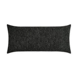 Outdoor Burson Lumbar Pillow - Onyx Outdoor Pillows LOOMLAN By D.V. Kap