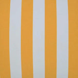 Outdoor Café Stripe Pillow - Yellow Outdoor Pillows LOOMLAN By D.V. Kap