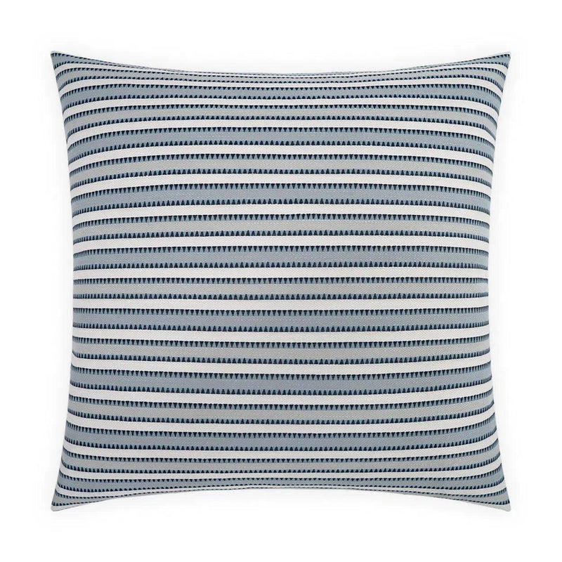 Outdoor Calica Pillow - Azure Outdoor Pillows LOOMLAN By D.V. Kap