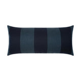 Outdoor Carlsbad Lumbar Pillow - Indigo Outdoor Pillows LOOMLAN By D.V. Kap