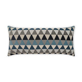 Outdoor Centenal Lumbar Pillow - Indigo Outdoor Pillows LOOMLAN By D.V. Kap