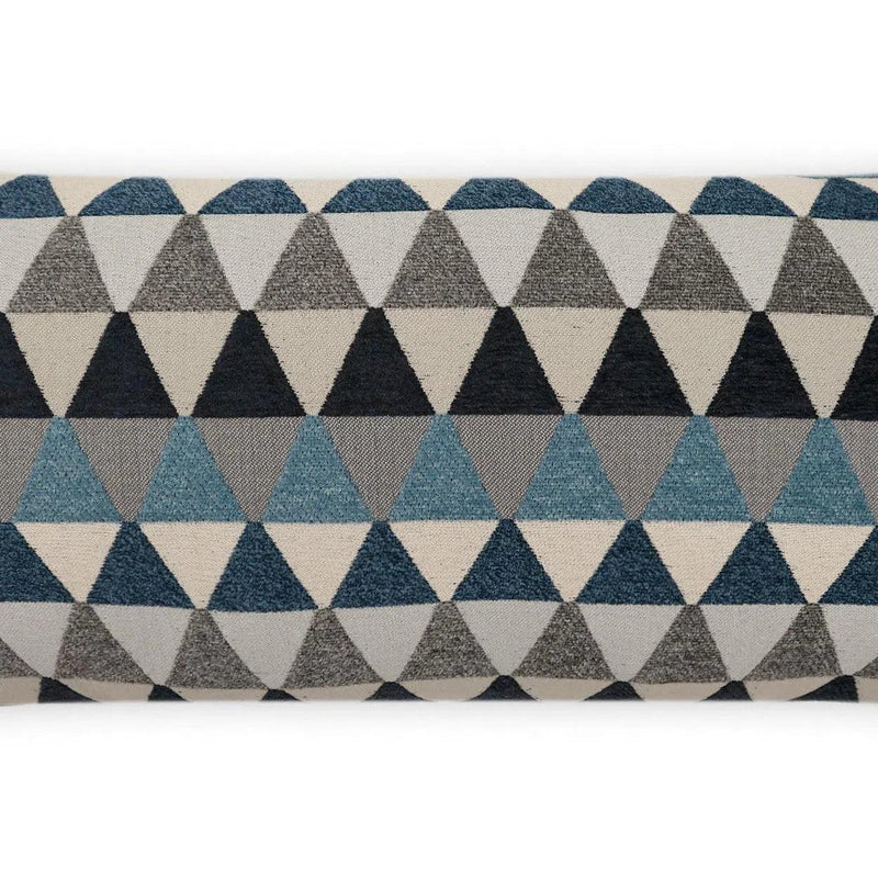 Outdoor Centenal Lumbar Pillow - Indigo Outdoor Pillows LOOMLAN By D.V. Kap