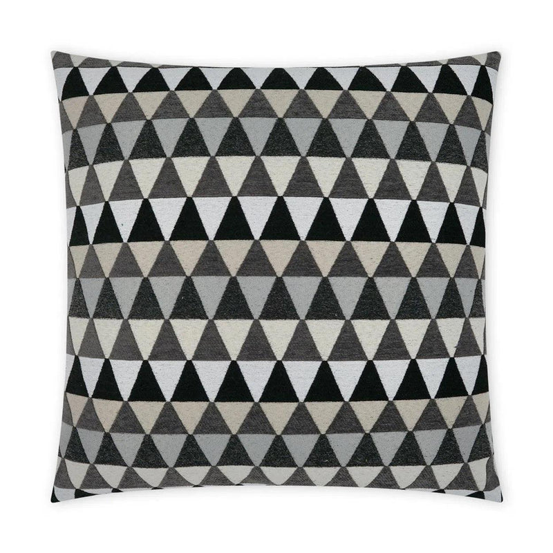 Outdoor Centenal Pillow - Charcoal Outdoor Pillows LOOMLAN By D.V. Kap