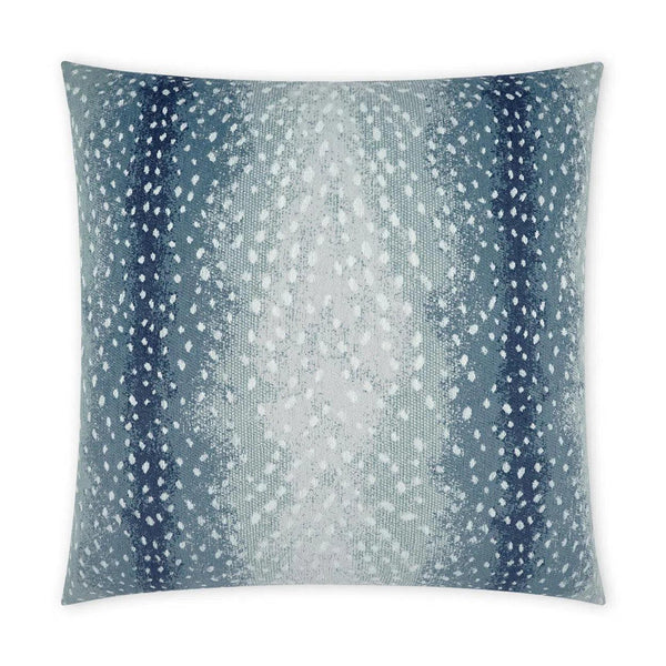 Outdoor Cerbiatta Pillow - Azure Outdoor Pillows LOOMLAN By D.V. Kap