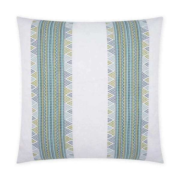 Outdoor Churro Pillow - Capri Outdoor Pillows LOOMLAN By D.V. Kap