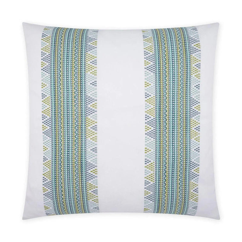 Outdoor Churro Pillow - Capri Outdoor Pillows LOOMLAN By D.V. Kap