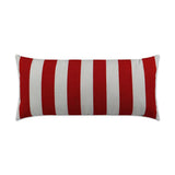 Outdoor Classics Lumbar Pillow - Red Outdoor Pillows LOOMLAN By D.V. Kap