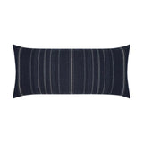 Outdoor Copeland Lumbar Pillow - Midnight Outdoor Pillows LOOMLAN By D.V. Kap