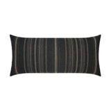 Outdoor Copeland Lumbar Pillow - Onyx Outdoor Pillows LOOMLAN By D.V. Kap