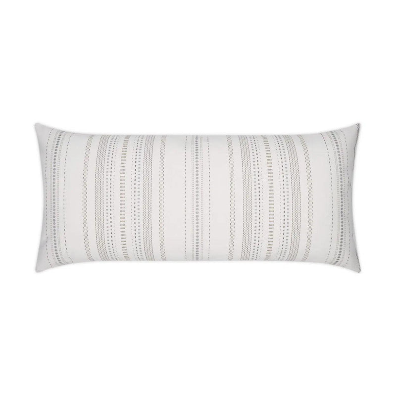 Outdoor Copeland Lumbar Pillow - Salt Outdoor Pillows LOOMLAN By D.V. Kap