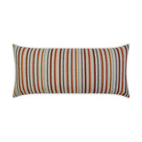 Outdoor Cullen Lumbar Pillow - Garnet Outdoor Pillows LOOMLAN By D.V. Kap