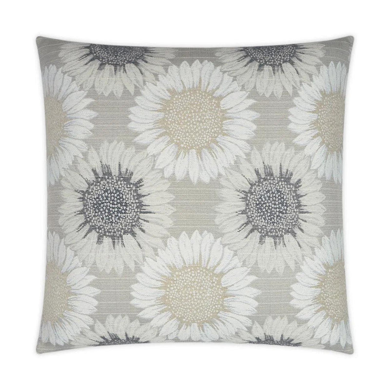 Outdoor Daisy Chain Pillow - Sand Outdoor Pillows LOOMLAN By D.V. Kap