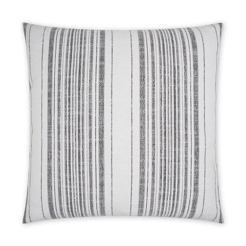 Outdoor Deering Pillow - Ebony Outdoor Pillows LOOMLAN By D.V. Kap