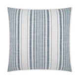 Outdoor Deering Pillow - Indigo Outdoor Pillows LOOMLAN By D.V. Kap