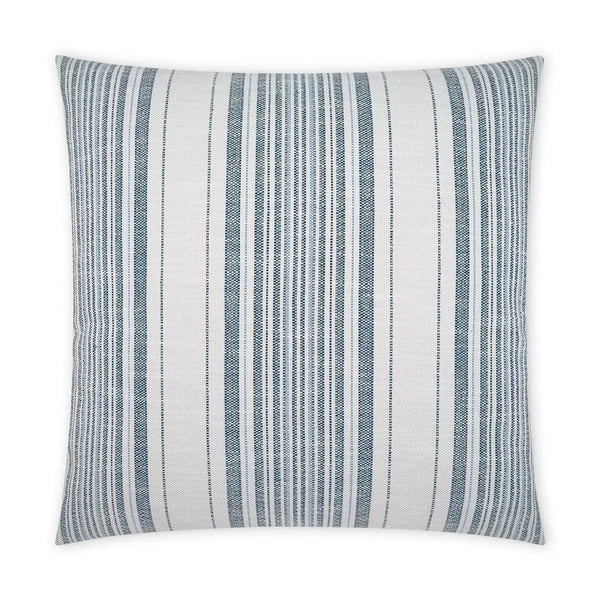 Outdoor Deering Pillow - Indigo Outdoor Pillows LOOMLAN By D.V. Kap