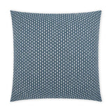 Outdoor Dot Dash Pillow - Blue Outdoor Pillows LOOMLAN By D.V. Kap