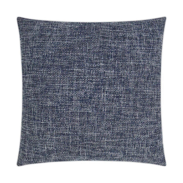 Outdoor Double Trouble Pillow - Navy Outdoor Pillows LOOMLAN By D.V. Kap