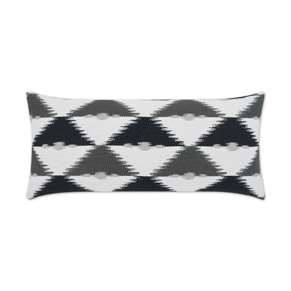 Outdoor Duality Lumbar Pillow - Domino Outdoor Pillows LOOMLAN By D.V. Kap