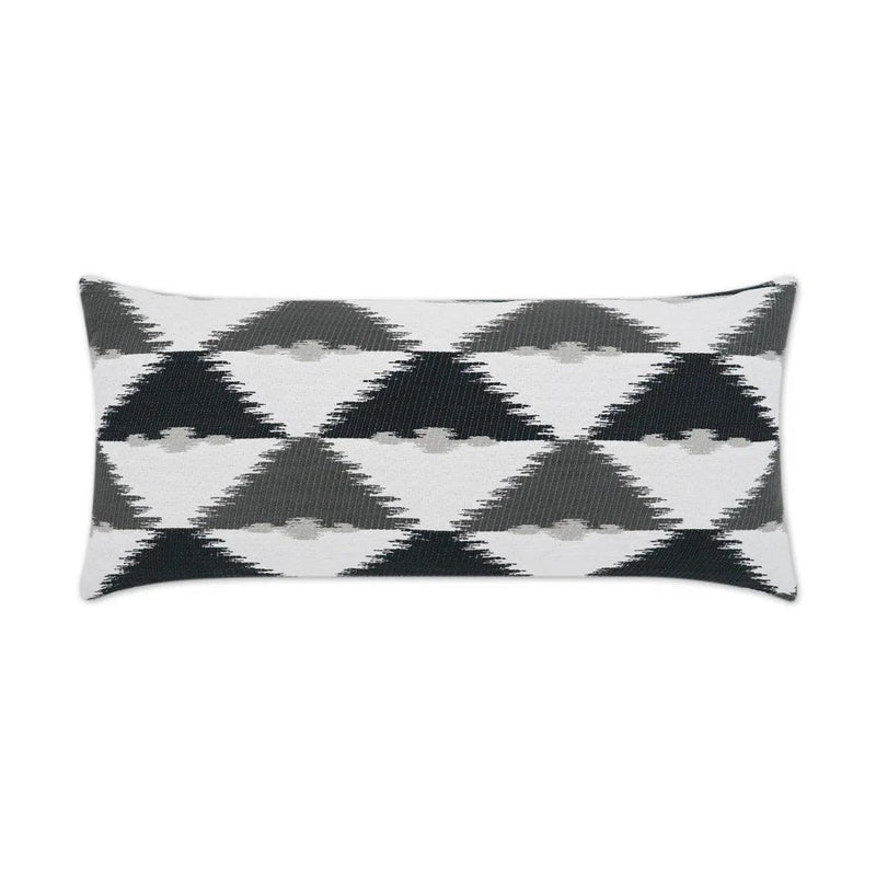 Outdoor Duality Lumbar Pillow - Domino Outdoor Pillows LOOMLAN By D.V. Kap