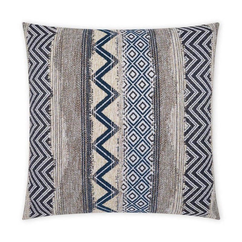 Outdoor Embolden Pillow - Blue Outdoor Pillows LOOMLAN By D.V. Kap