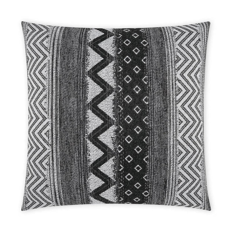 Outdoor Embolden Pillow - Charcoal Outdoor Pillows LOOMLAN By D.V. Kap