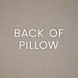 Outdoor Etta Pillow - Black Outdoor Pillows LOOMLAN By D.V. Kap