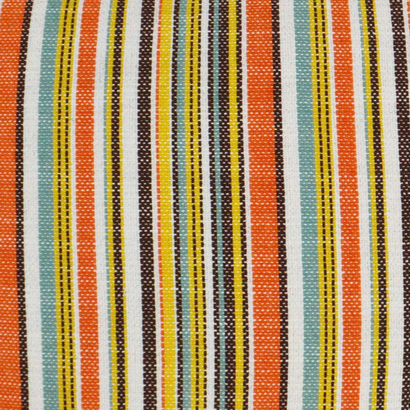 Outdoor Fancy Stripe Pillow - Multi Outdoor Pillows LOOMLAN By D.V. Kap