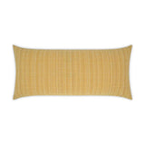 Outdoor Fiddledidee Lumbar Pillow - Gold Outdoor Pillows LOOMLAN By D.V. Kap