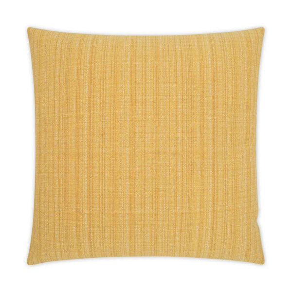 Outdoor Fiddledidee Pillow - Gold Outdoor Pillows LOOMLAN By D.V. Kap