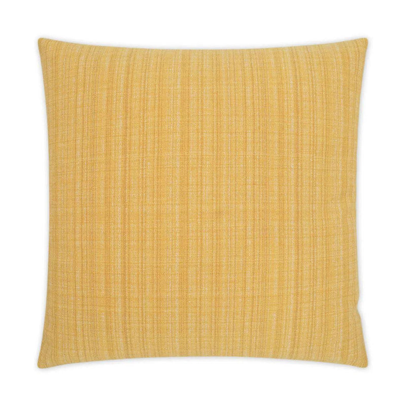 Outdoor Fiddledidee Pillow - Gold Outdoor Pillows LOOMLAN By D.V. Kap