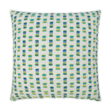 Outdoor Fifi Pillow - Green Outdoor Pillows LOOMLAN By D.V. Kap