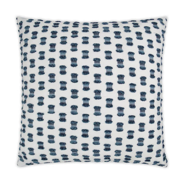 Outdoor Fifi Pillow - Indigo Outdoor Pillows LOOMLAN By D.V. Kap