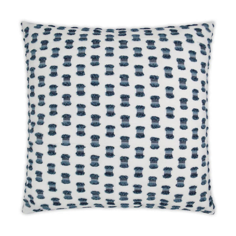 Outdoor Fifi Pillow - Indigo Outdoor Pillows LOOMLAN By D.V. Kap