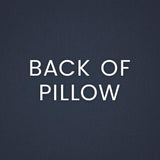 Outdoor Freya Lumbar Pillow - Denim Outdoor Pillows LOOMLAN By D.V. Kap