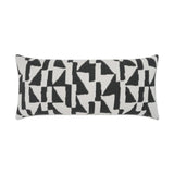 Outdoor Imka Lumbar Pillow - Grey Outdoor Pillows LOOMLAN By D.V. Kap