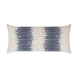 Outdoor Impromptu Lumbar Pillow - Indigo Outdoor Pillows LOOMLAN By D.V. Kap