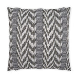 Outdoor Indiana Pillow - Grey Outdoor Pillows LOOMLAN By D.V. Kap