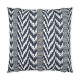 Outdoor Indiana Pillow - Indigo Outdoor Pillows LOOMLAN By D.V. Kap