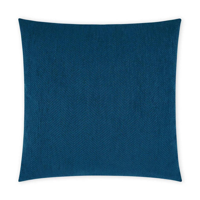 Outdoor Justify Pillow - Indigo Outdoor Pillows LOOMLAN By D.V. Kap