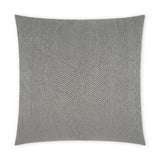 Outdoor Justify Pillow - Slate Outdoor Pillows LOOMLAN By D.V. Kap