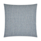 Outdoor Kittery Pillow - Blue Outdoor Pillows LOOMLAN By D.V. Kap