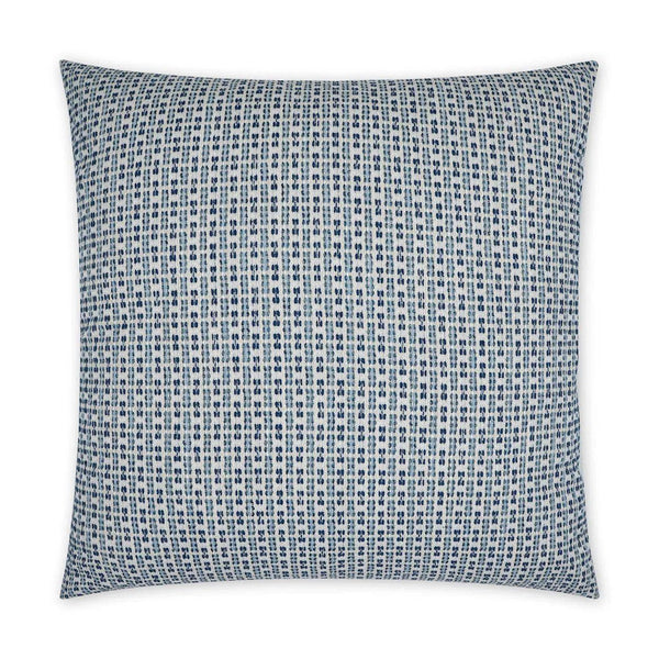 Outdoor Kittery Pillow - Blue Outdoor Pillows LOOMLAN By D.V. Kap