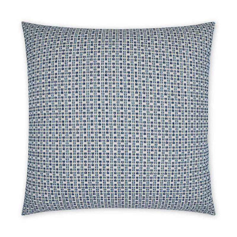 Outdoor Kittery Pillow - Blue Outdoor Pillows LOOMLAN By D.V. Kap