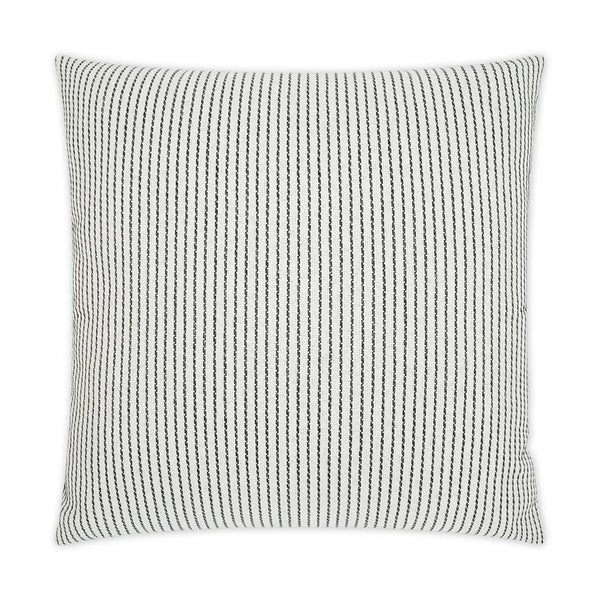 Outdoor Linus Pillow - Charcoal Outdoor Pillows LOOMLAN By D.V. Kap