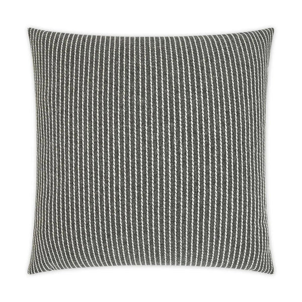 Outdoor Linus Pillow - Graphite Outdoor Pillows LOOMLAN By D.V. Kap