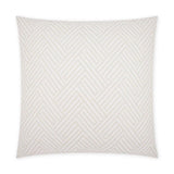 Outdoor Mandros Pillow - Ivory Outdoor Pillows LOOMLAN By D.V. Kap