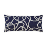 Outdoor Maritime Lumbar Pillow Outdoor Pillows LOOMLAN By D.V. Kap