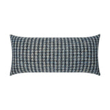 Outdoor Maxim Lumbar Pillow - Indigo Outdoor Pillows LOOMLAN By D.V. Kap